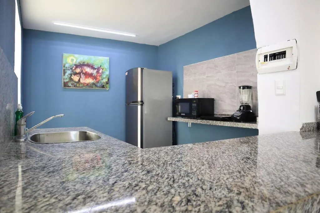 Apartment Ferienwohnung Lindo Y Amplio Departamento En Planta Baja 2 Hab -Col106 Cancún Mexiko